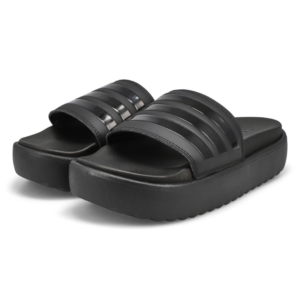 ADIDAS ORIGINAL platform, Like New, slides women's size 8